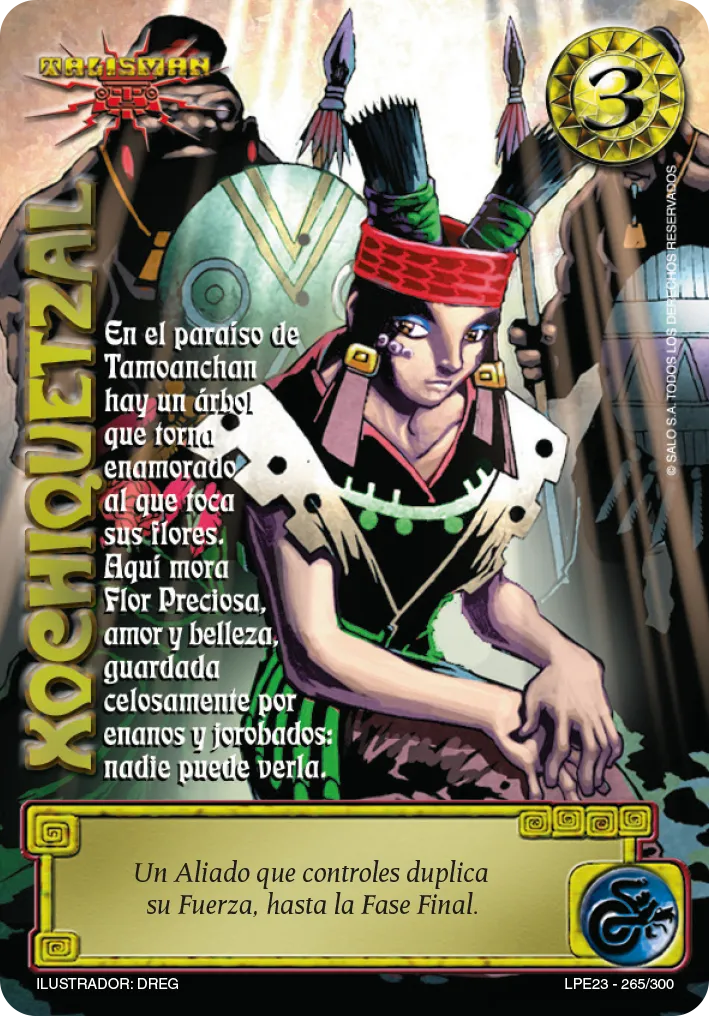Xochiquetzal — Leyendas 3.0