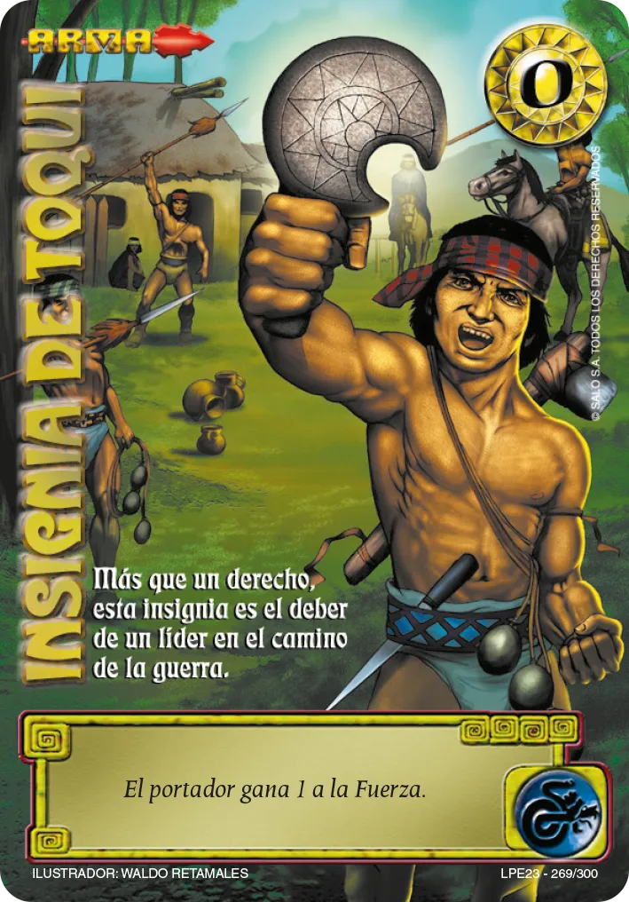 Insignia de Toqui — Leyendas 3.0