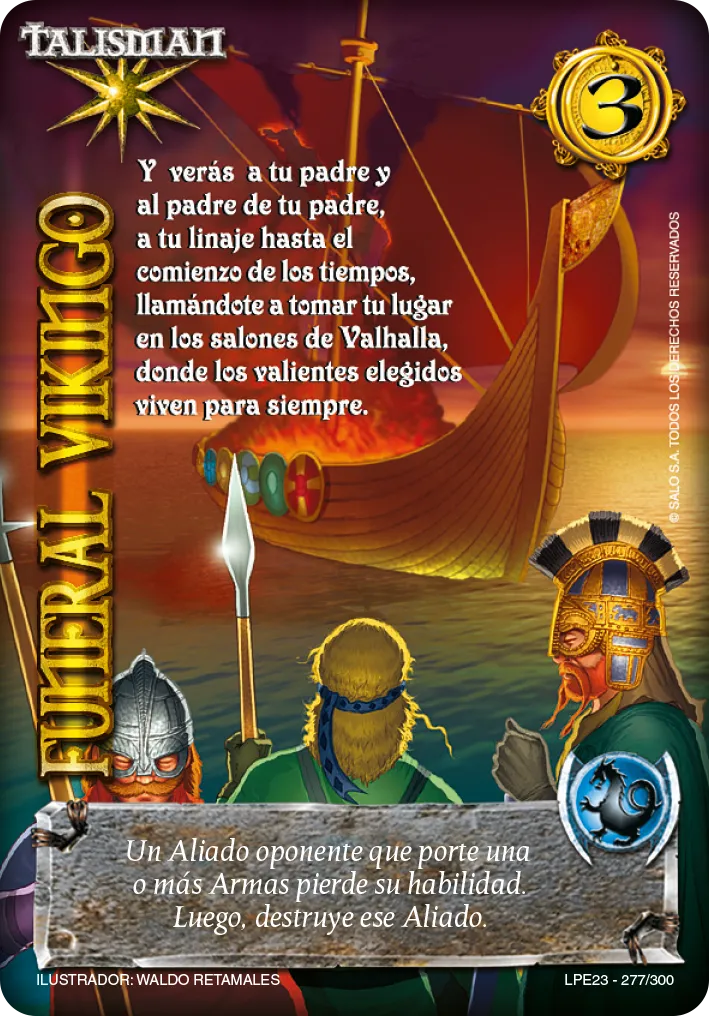 Funeral Vikingo — Leyendas 3.0