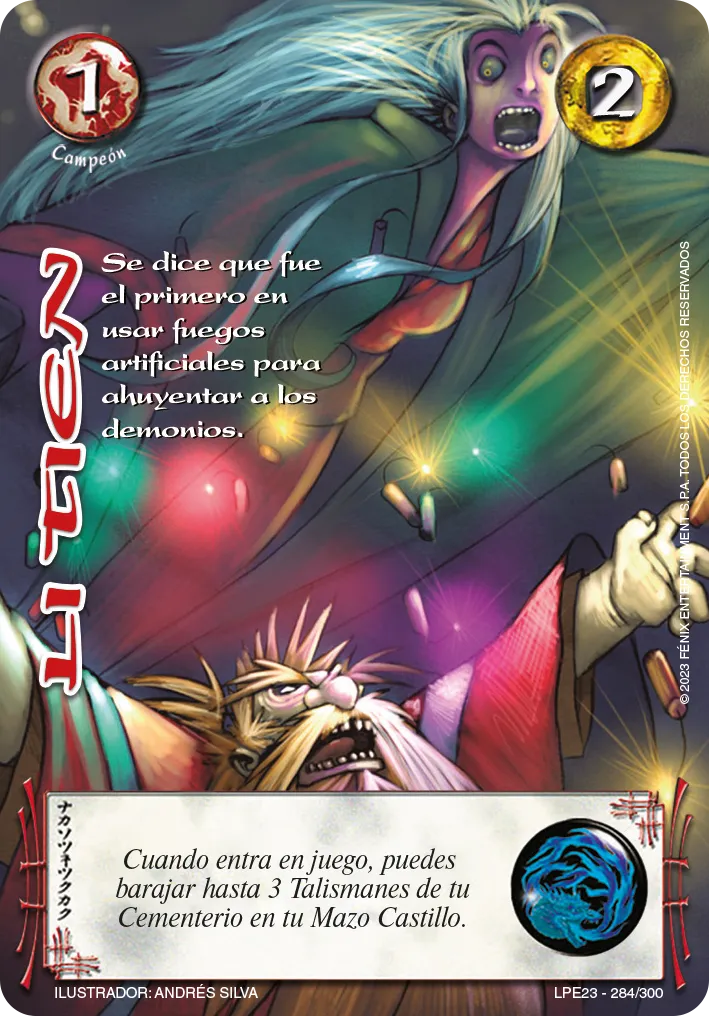 Li Tien — Leyendas 3.0