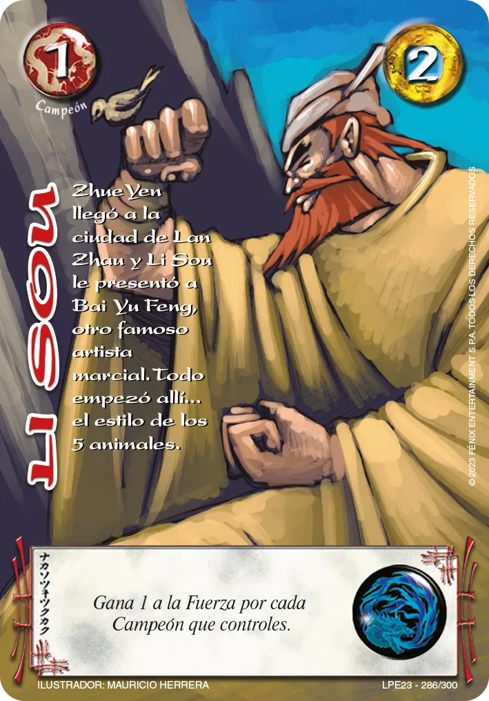 Li Sou — Leyendas 3.0