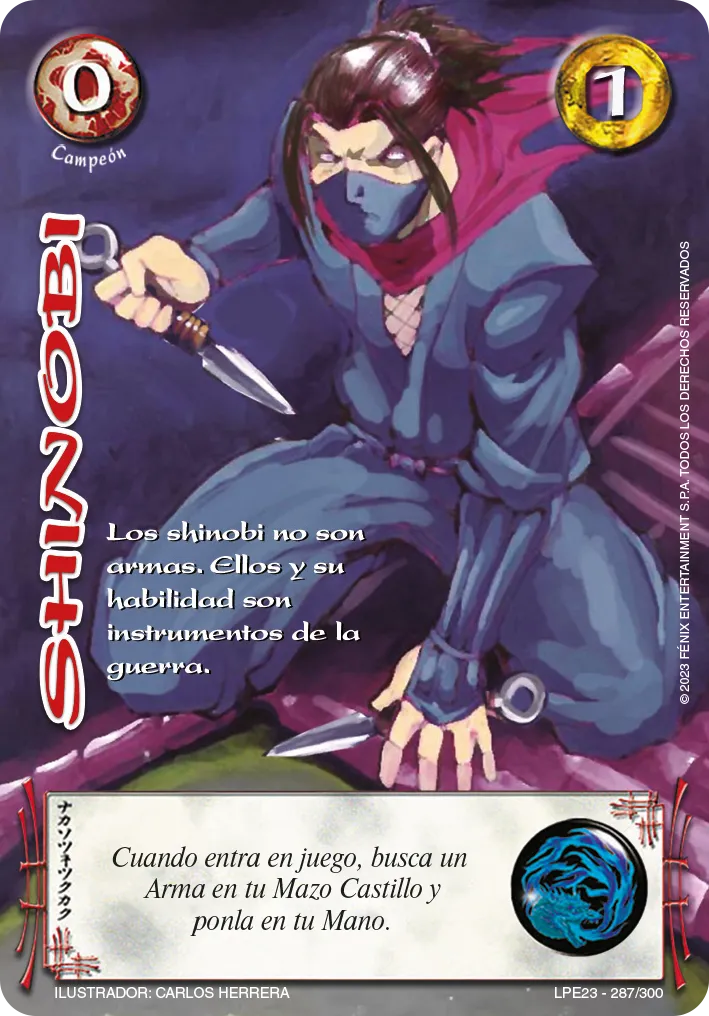 Shinobi — Leyendas 3.0