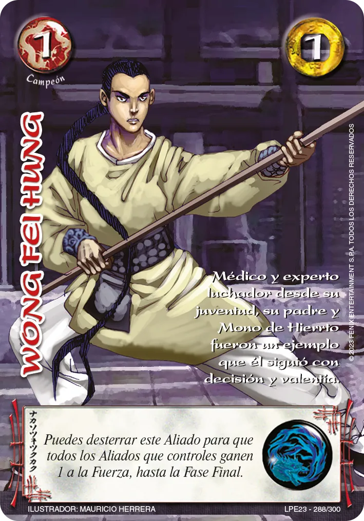 Wong Fei Hung — Leyendas 3.0