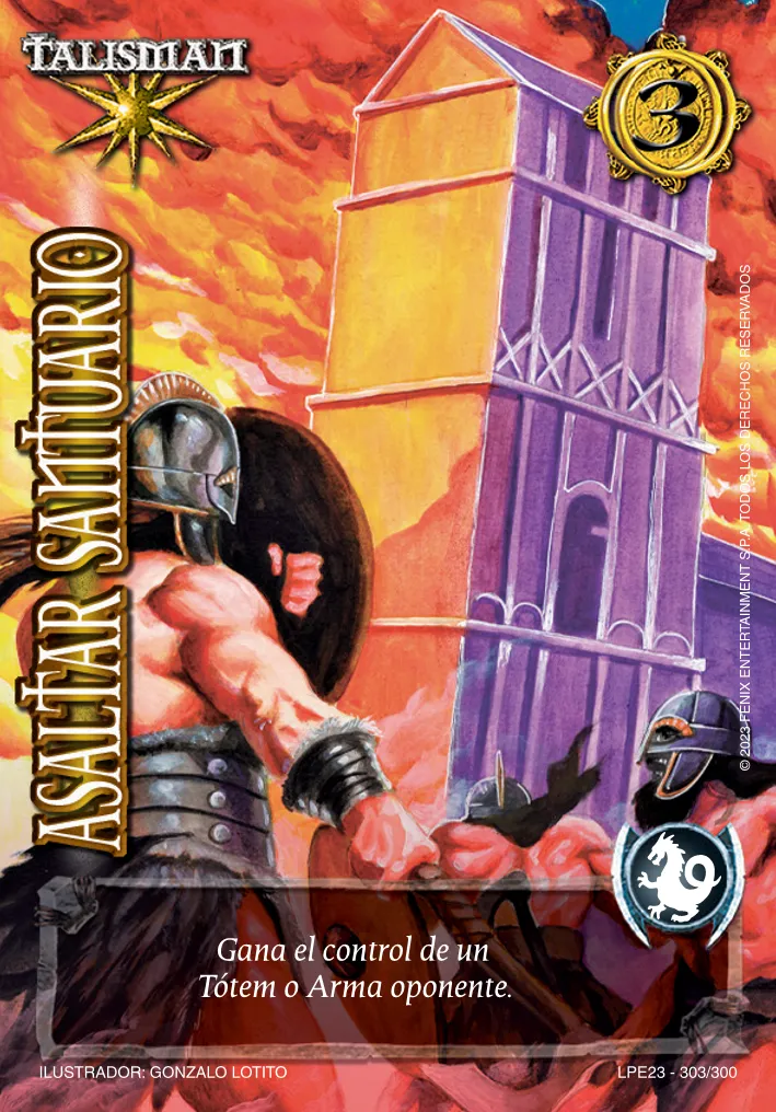 Asaltar Santuario — Leyendas 3.0