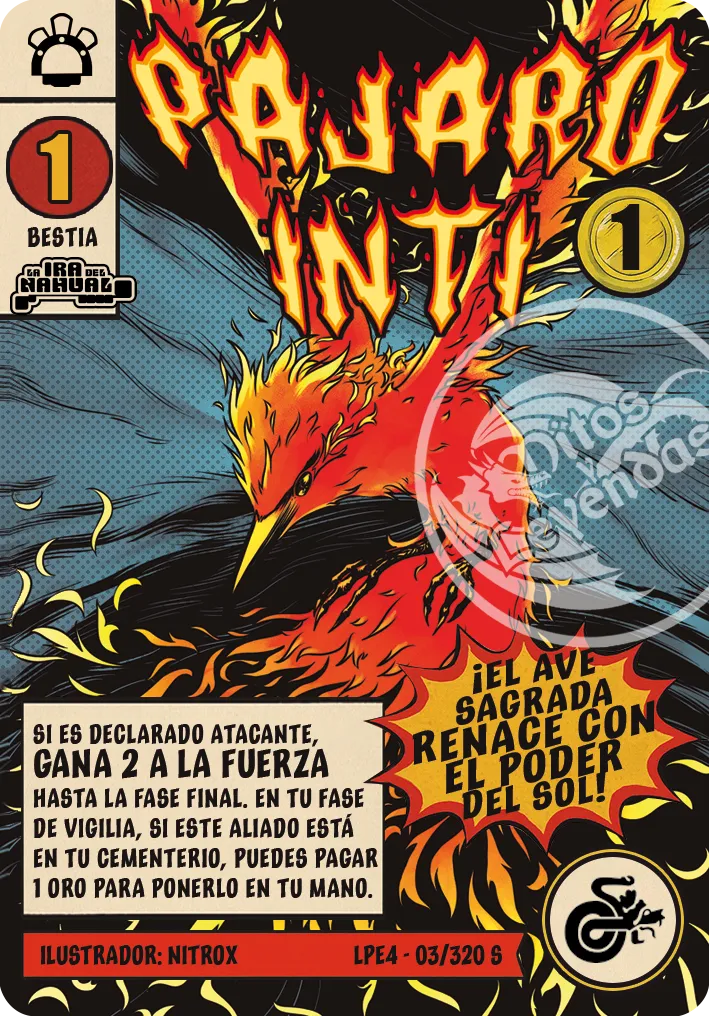 Pajaro Inti — Leyendas 4.0