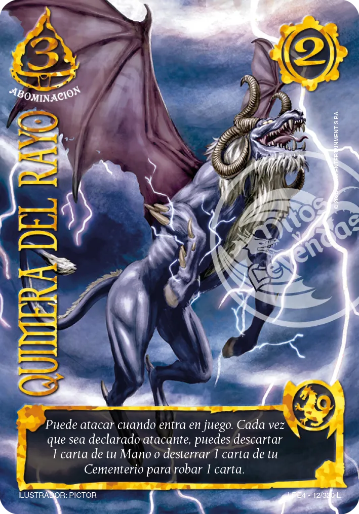 Quimera del Rayo — Leyendas 4.0