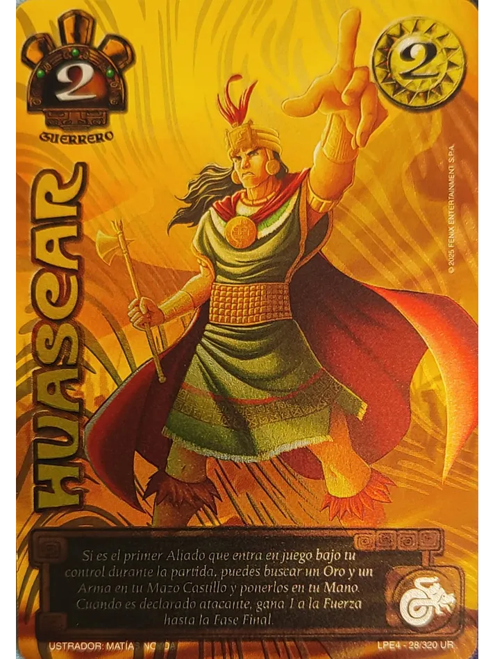Huascar — Leyendas 4.0