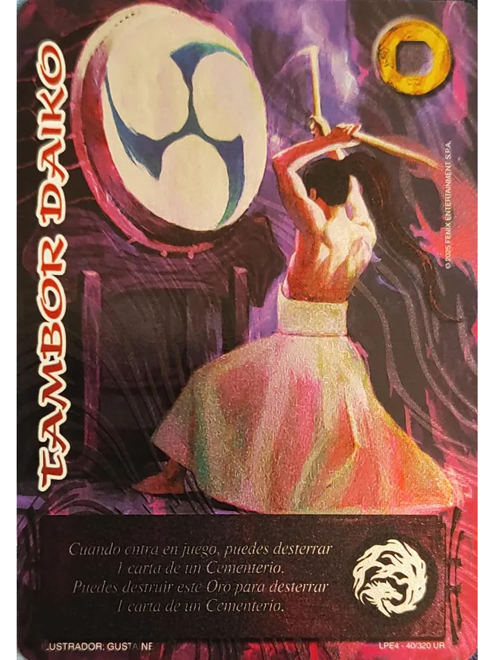 Tambor Daiko — Leyendas 4.0