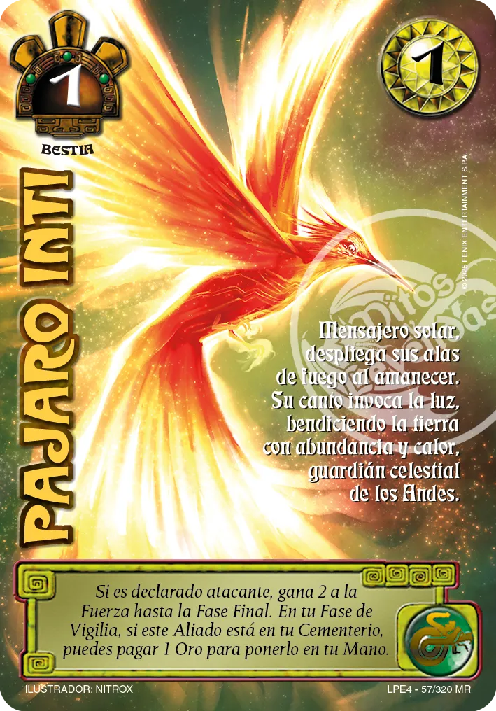 Pajaro Inti — Leyendas 4.0