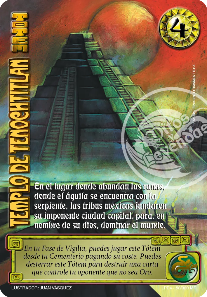 Templo de Tenochtitlan — Leyendas 4.0