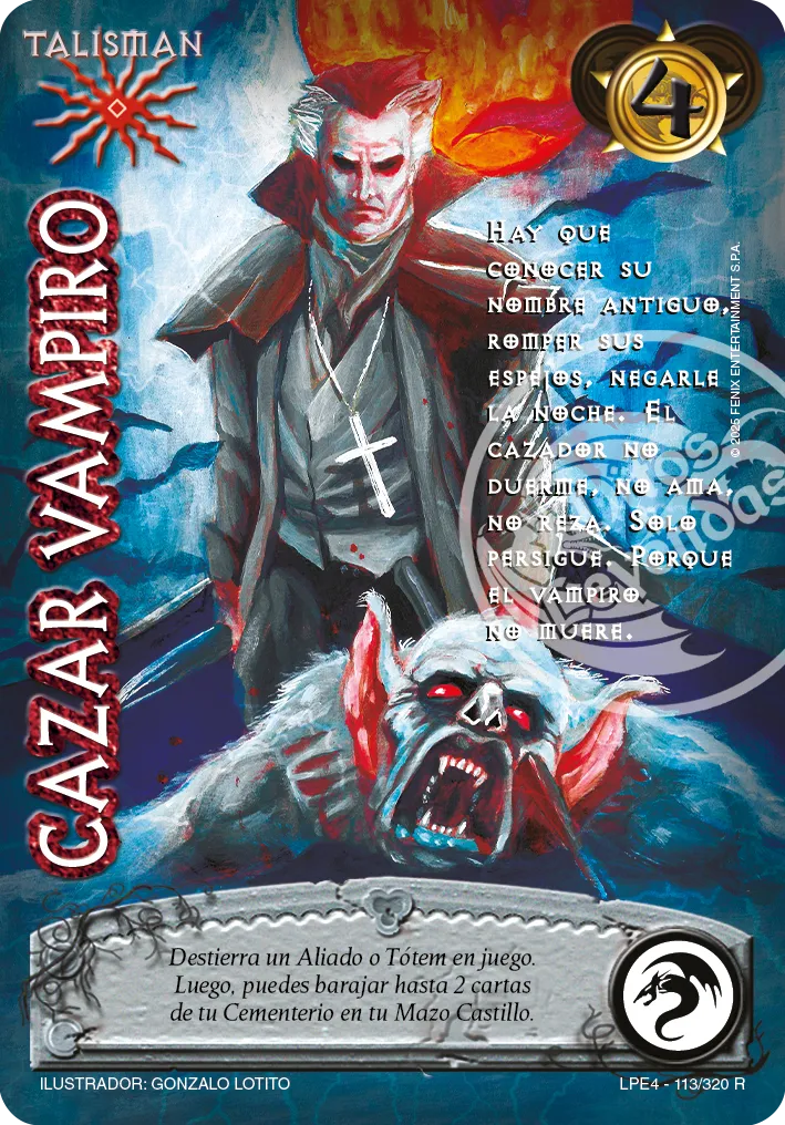 Cazar Vampiro — Leyendas 4.0