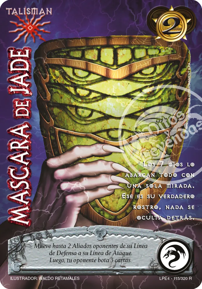 Mascara de Jade — Leyendas 4.0