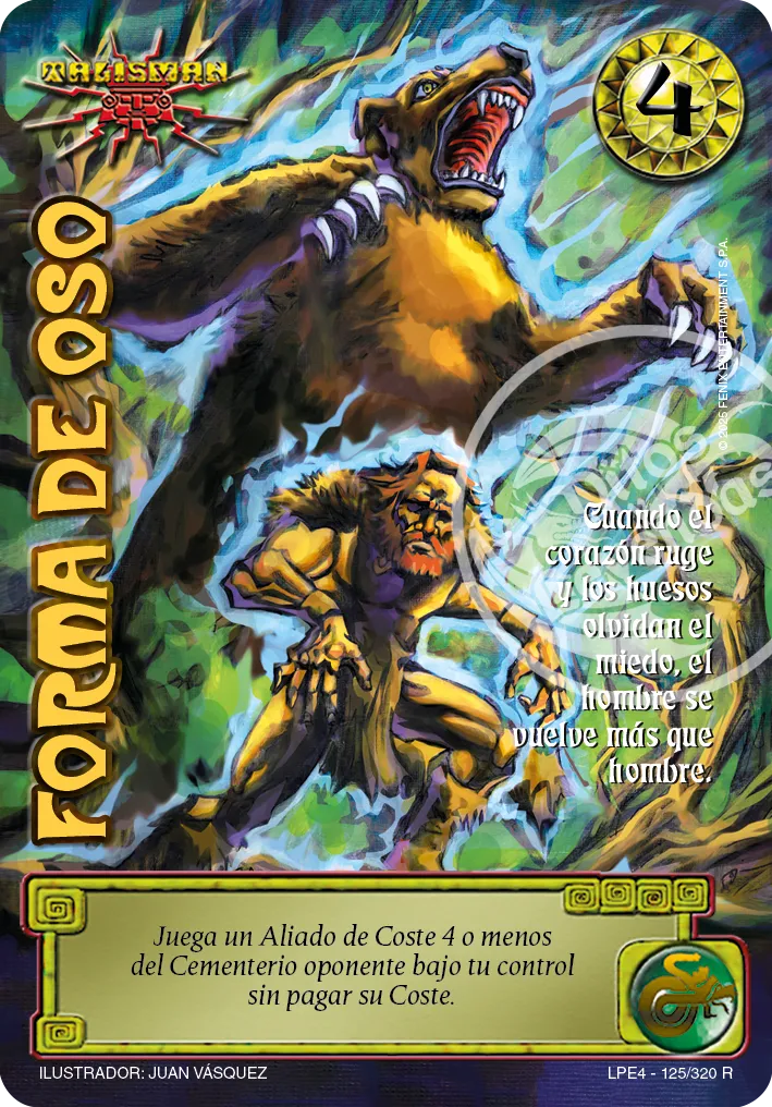Forma de Oso — Leyendas 4.0