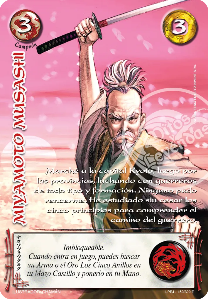 Miyamoto Musashi — Leyendas 4.0