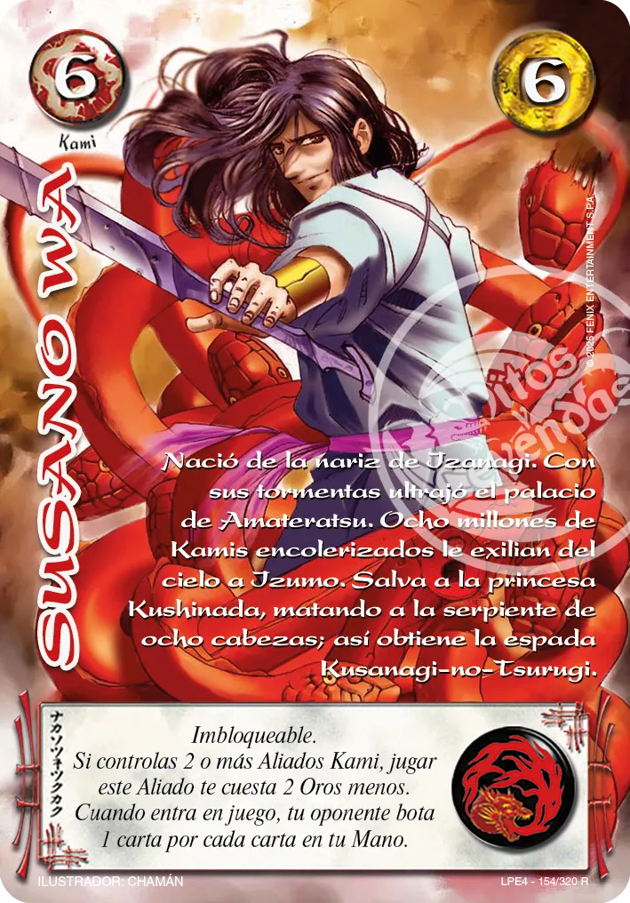 Susano Wa — Leyendas 4.0