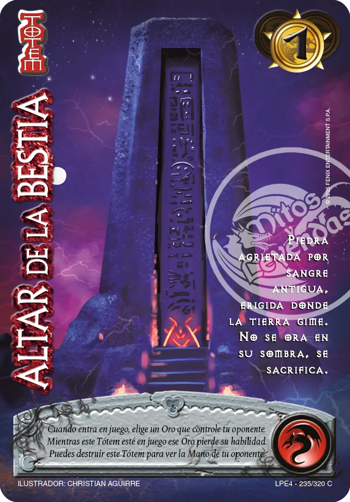 Altar de la Bestia — Leyendas 4.0