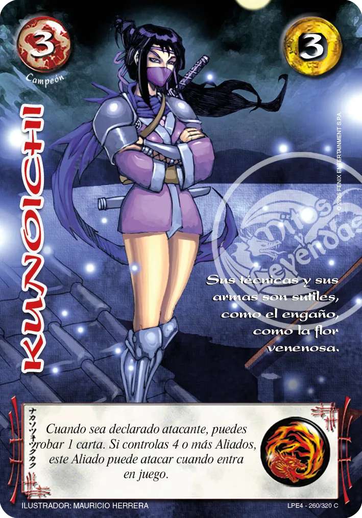 Kunoichi — Leyendas 4.0