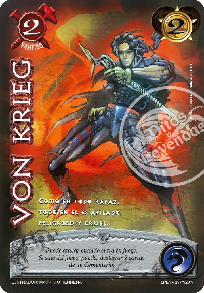 Von Krieg — Leyendas 4.0