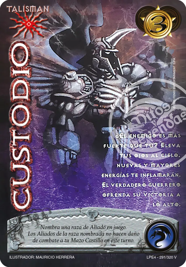 Custodio — Leyendas 4.0