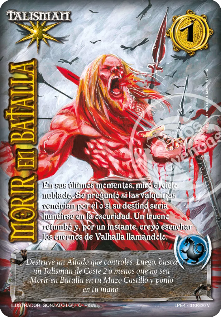 Morir en Batalla — Leyendas 4.0