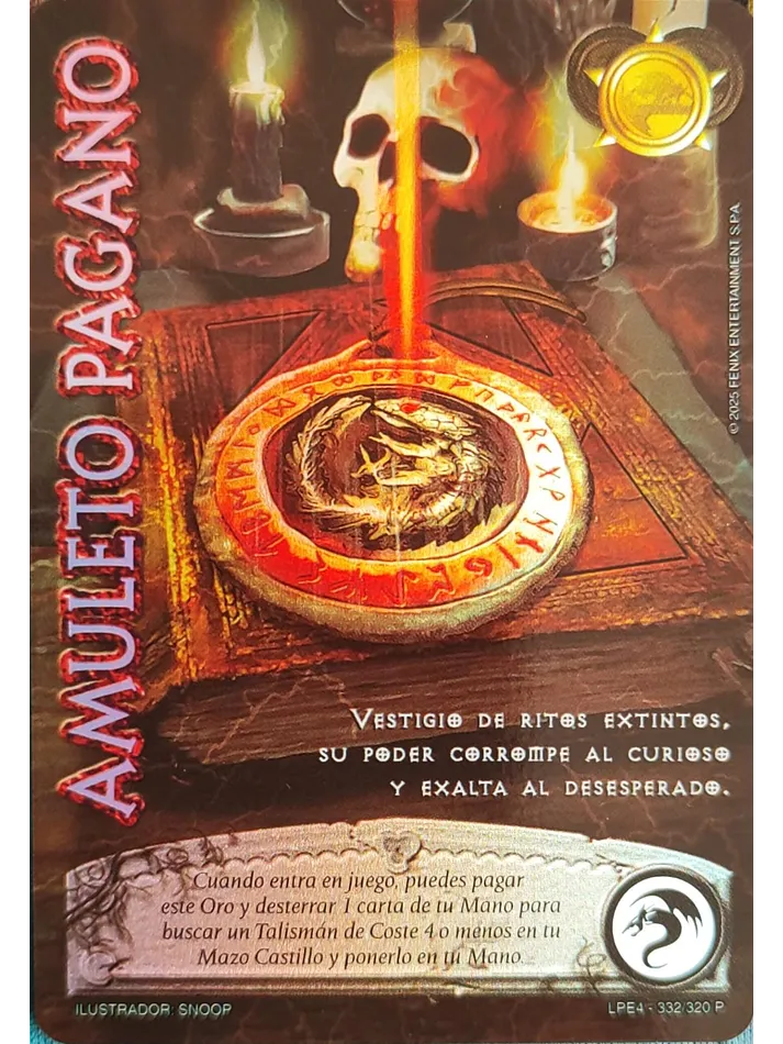 Amuleto Pagano — Leyendas 4.0