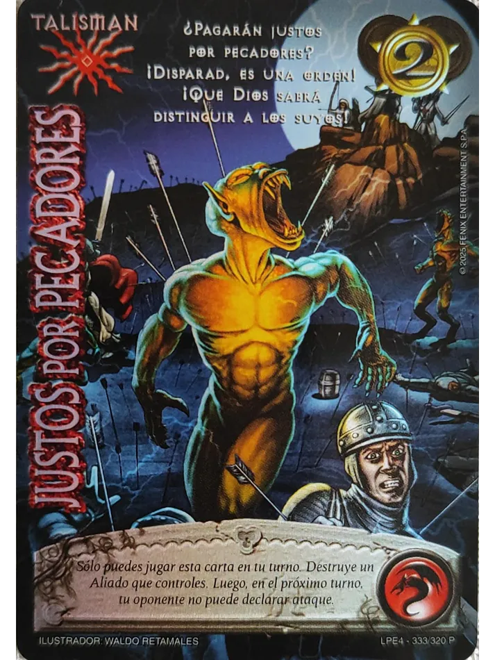 Justos por Pecadores — Leyendas 4.0
