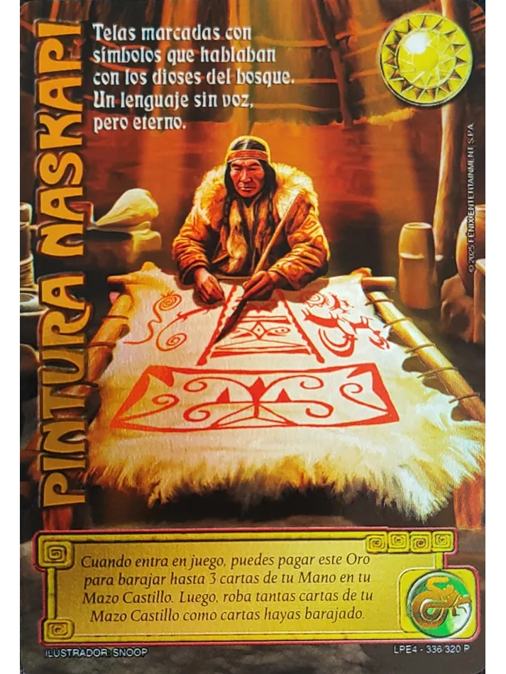 Pintura Naskapi — Leyendas 4.0
