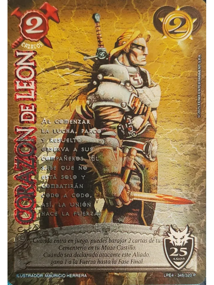 Corazon de Leon — Leyendas 4.0