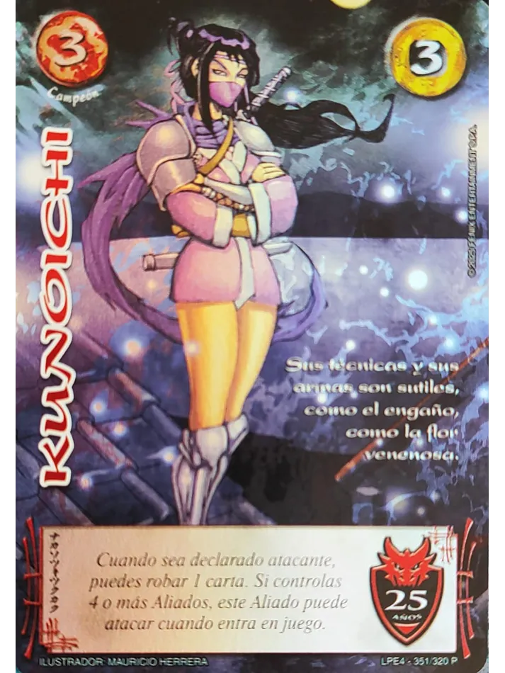 Kunoichi — Leyendas 4.0