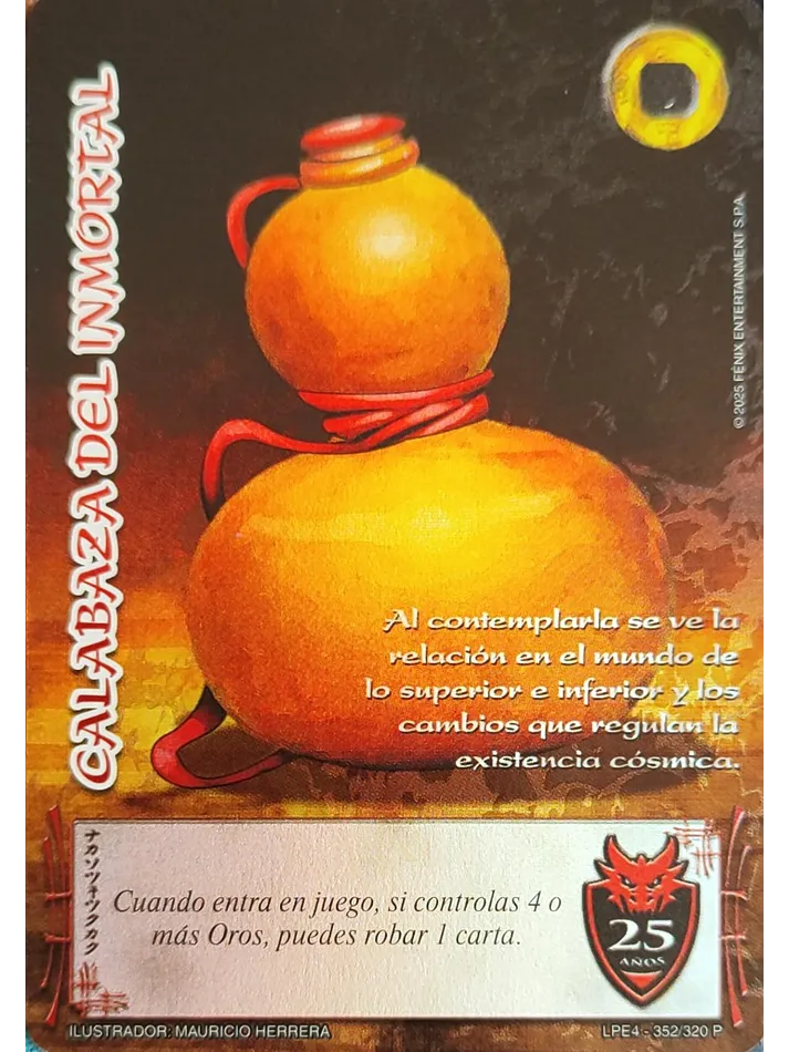 Calabaza del Inmortal — Leyendas 4.0