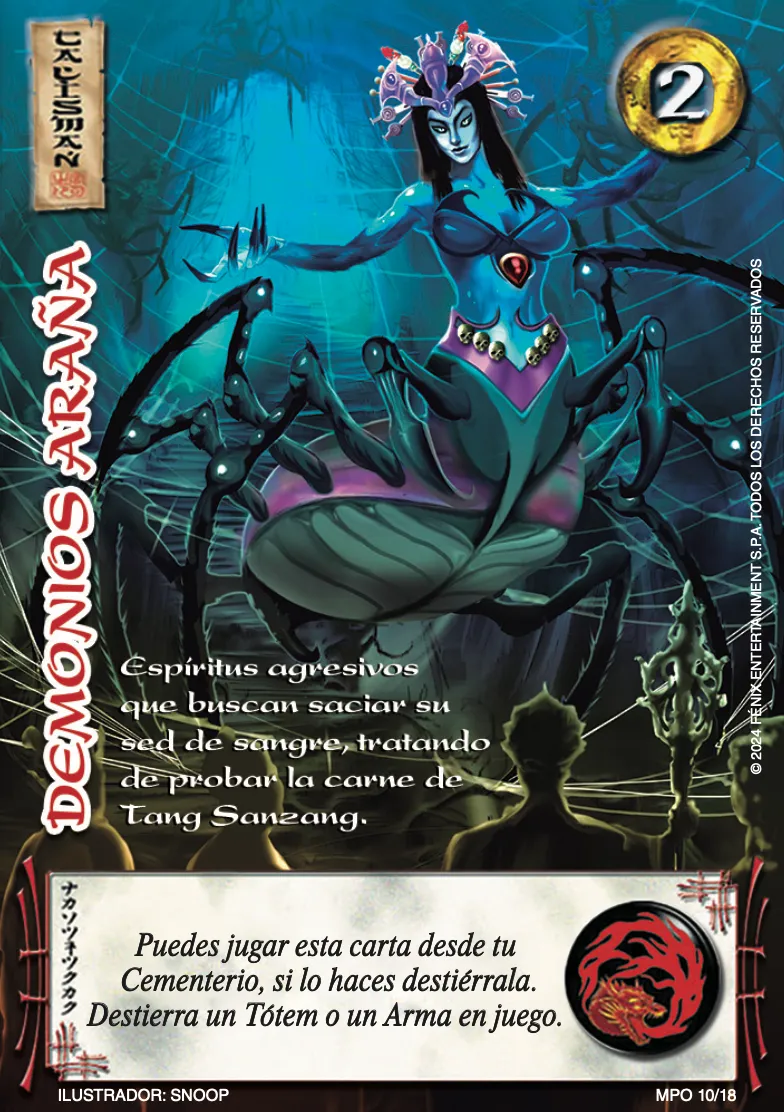 Demonios arana — MP - Viaje al Oeste
