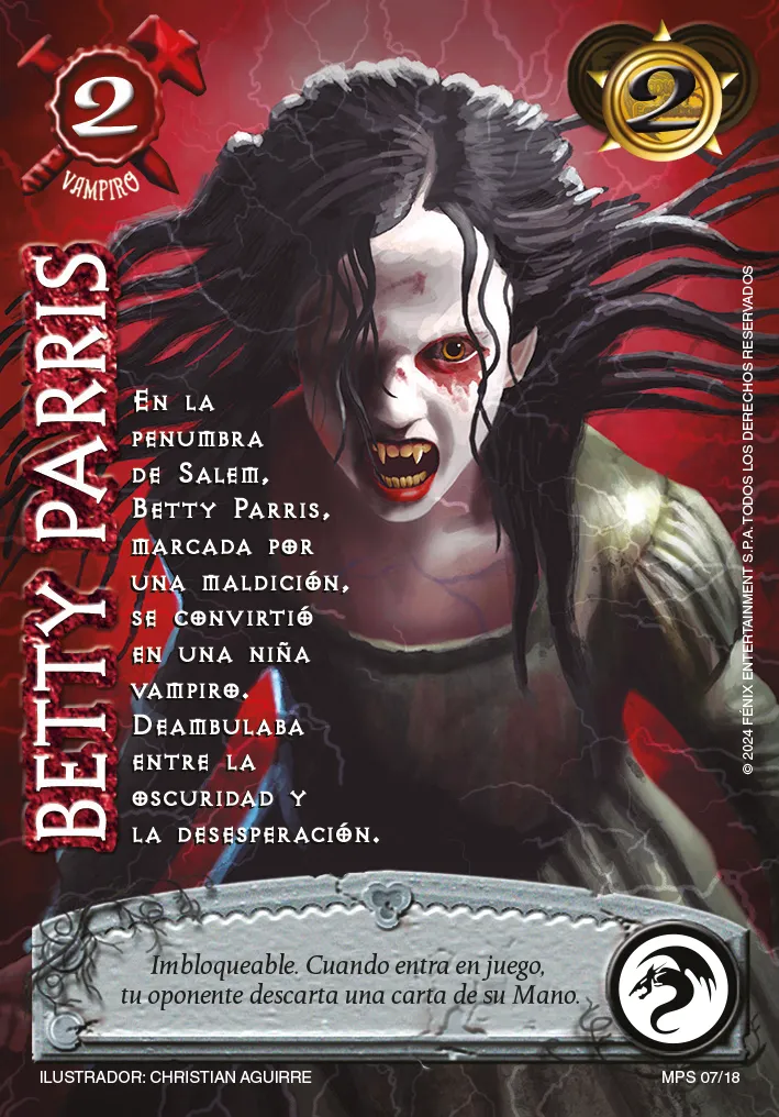Betty Parris — MP - Horrores de Salem
