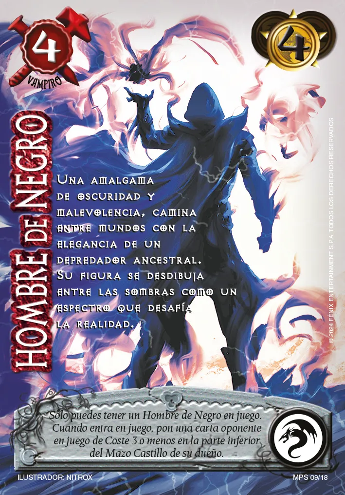 Hombre de Negro — MP - Horrores de Salem