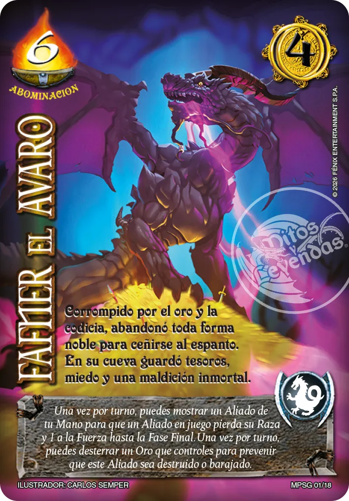 Fafner el Avaro — MP - Locura de Dragon