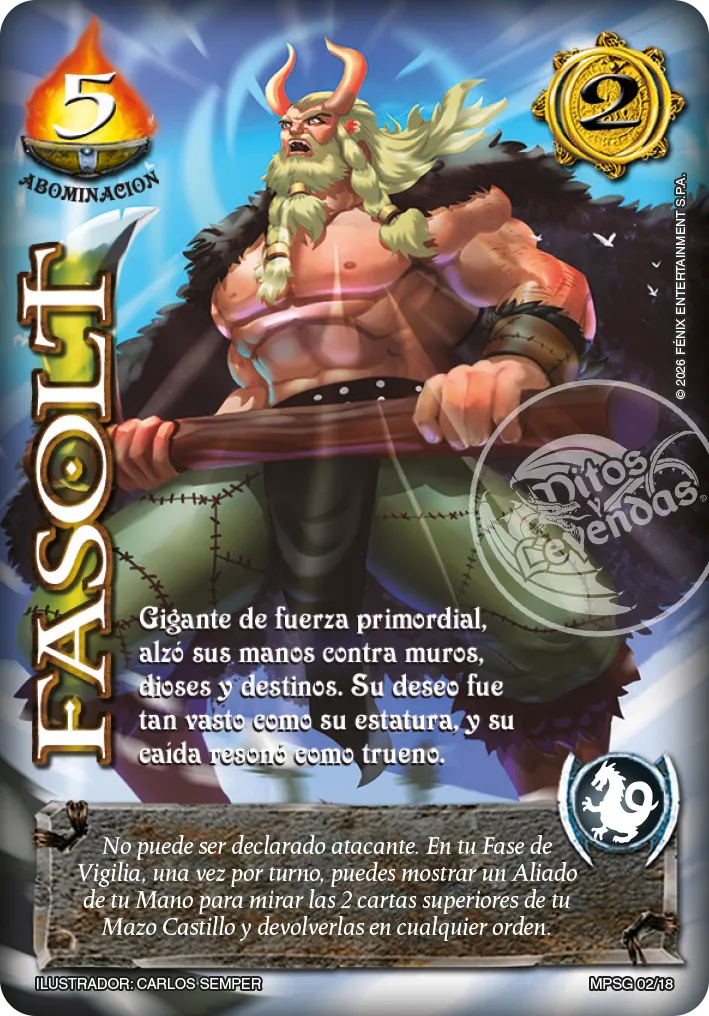 Fasolt — MP - Locura de Dragon