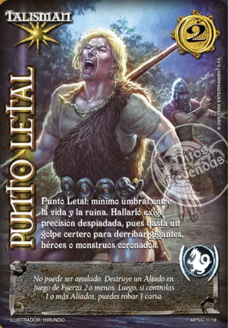 Punto Letal — MP - Locura de Dragon