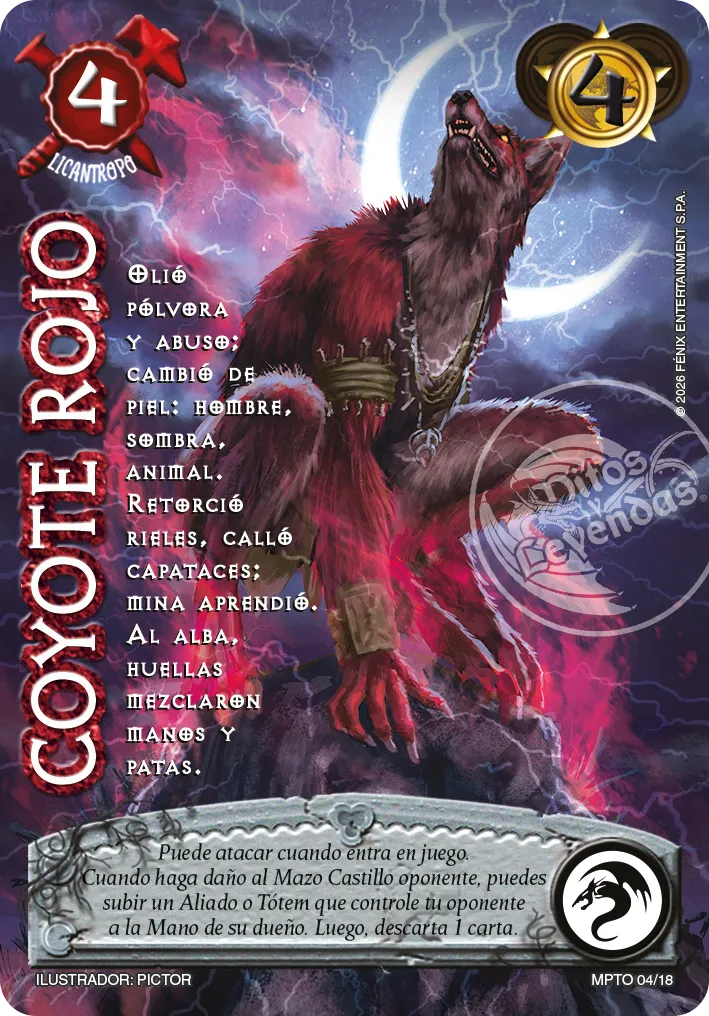 Coyote Rojo — MP - Tombstone