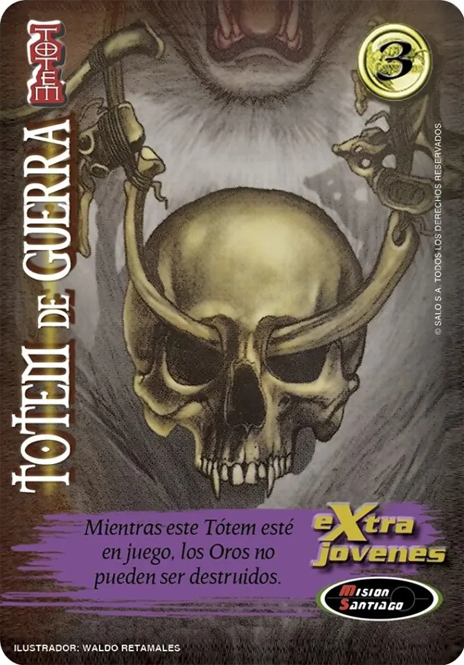 Totem de Guerra — Misión Santiago