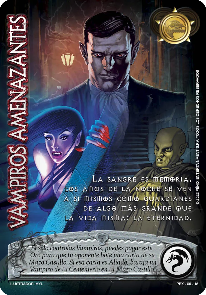 Vampiros Amenazantes — KR - Frame Clasico