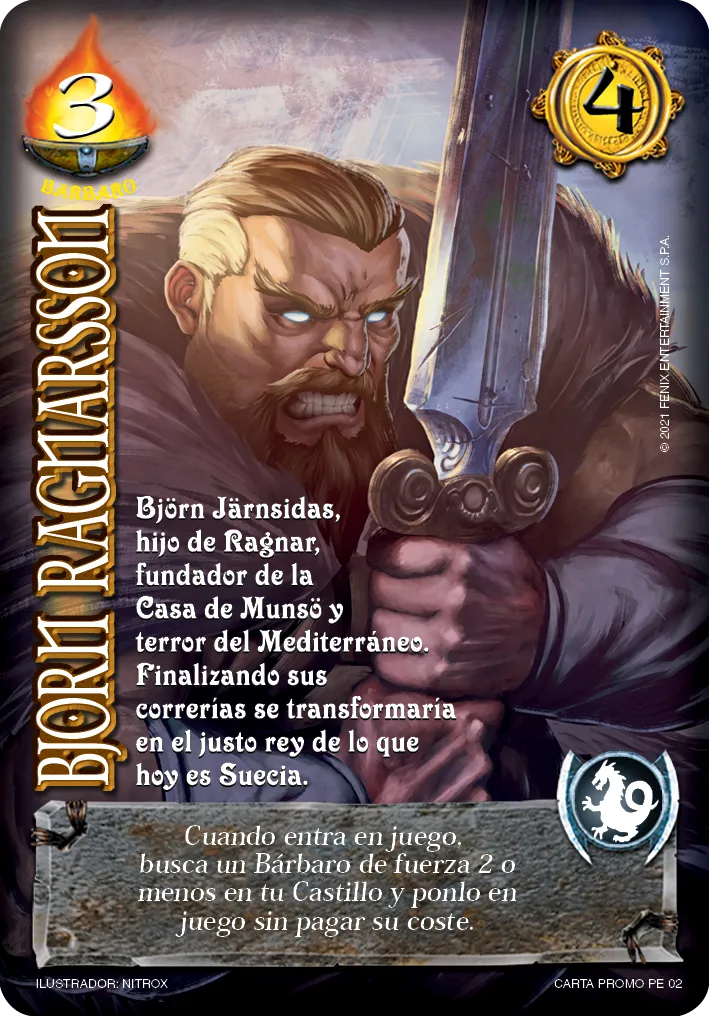 Bjorn Ragnarsson — KR - Frame Clasico
