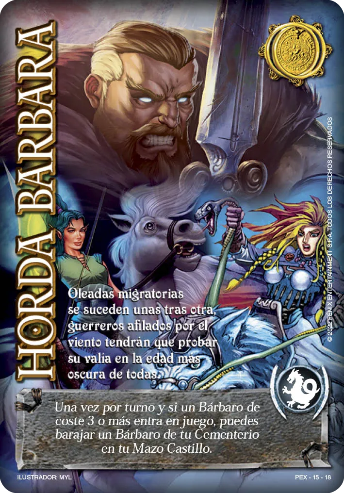 Horda Barbara — KR - Frame Clasico