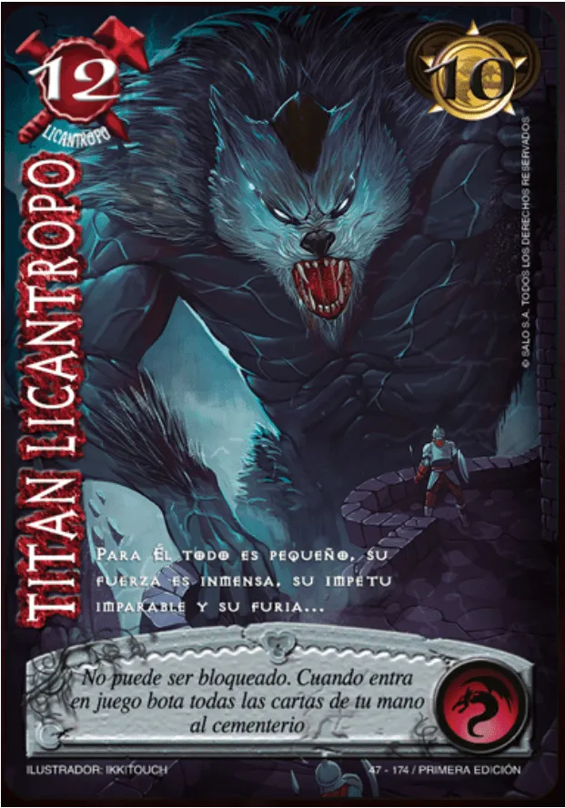 Titan Licantropo — Promocionales