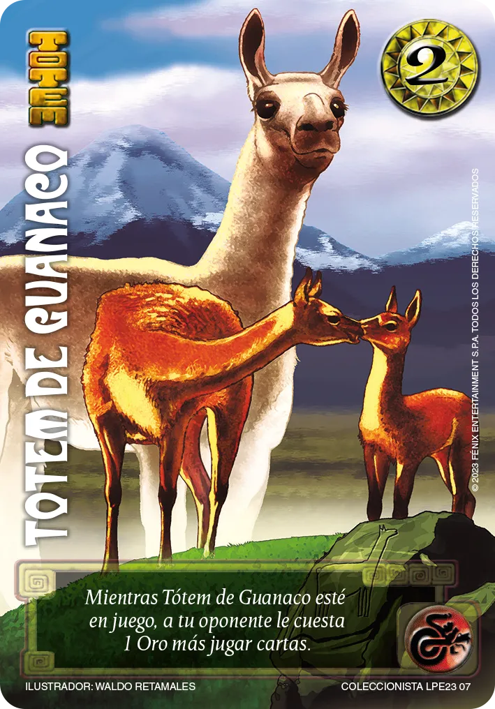 Totem de Guanaco — Promocionales