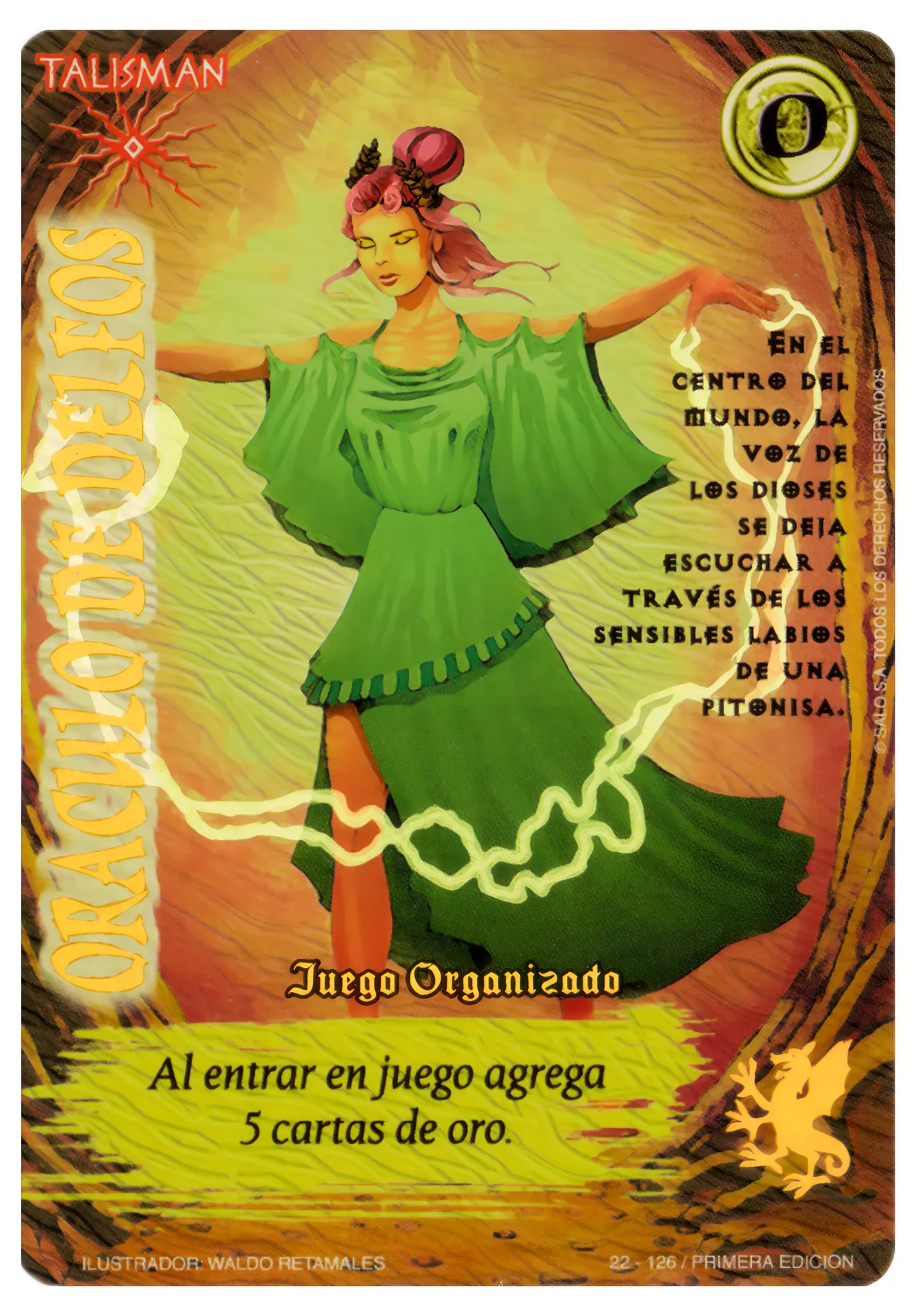 Oraculo de Delfos — Promocionales