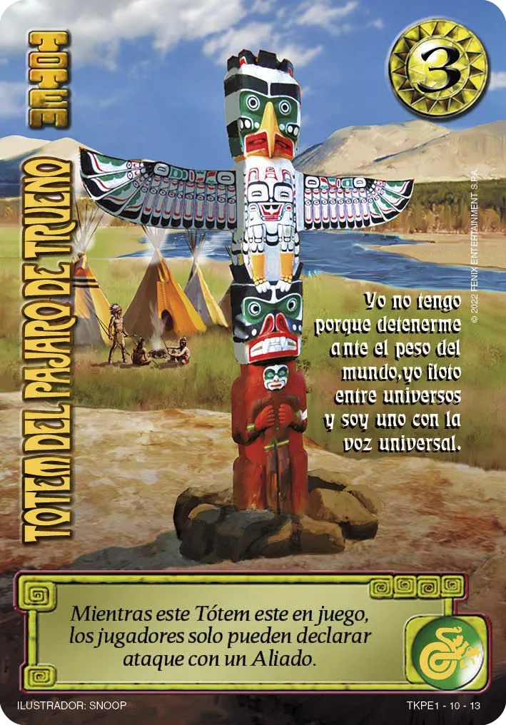 Totem del Pajaro de Trueno — TK - Walkiria