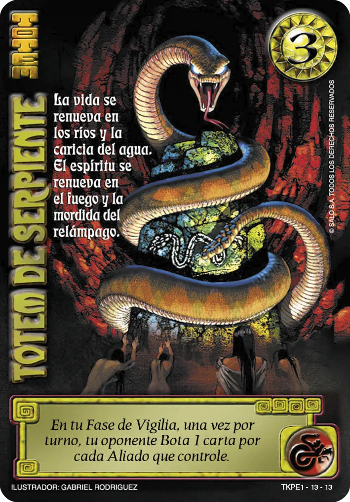 Totem de Serpiente — TK - Walkiria