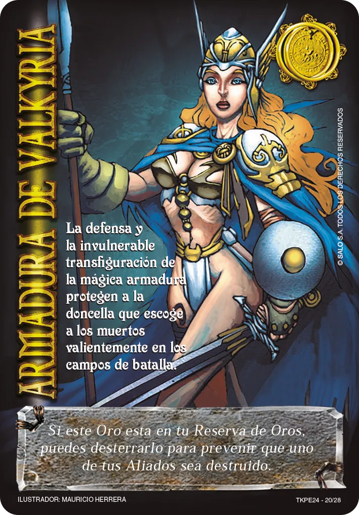 Armadura de Valkyria — Toolkit Premium 2024