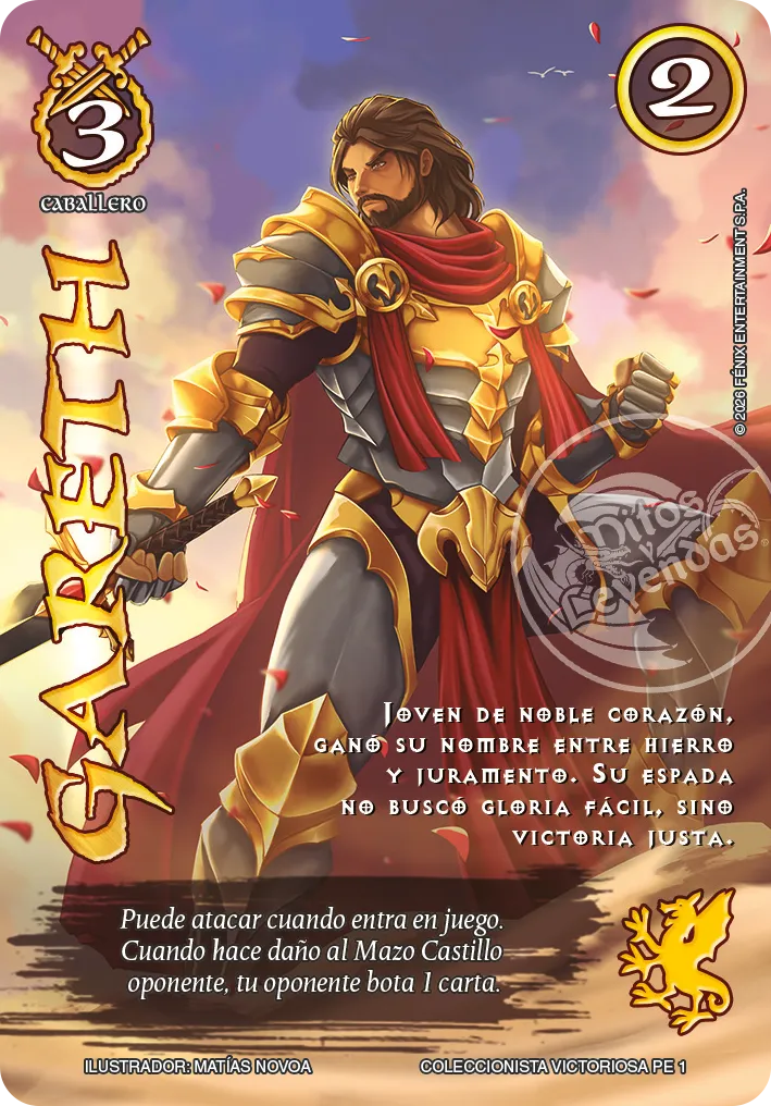 Gareth — Cartas Victoriosas