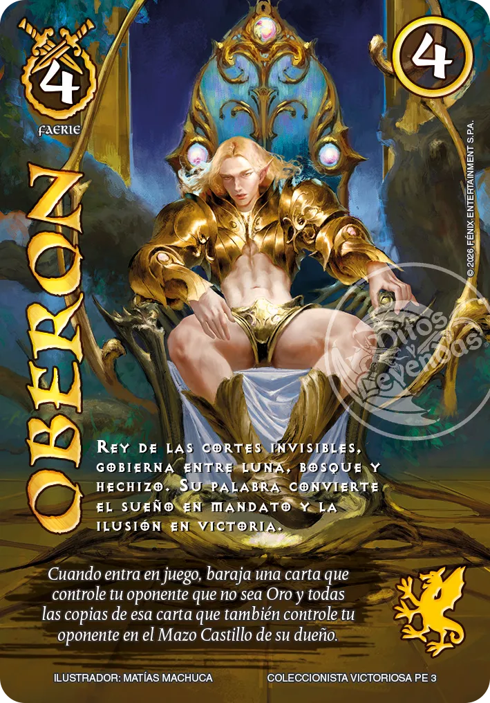 Oberon — Cartas Victoriosas