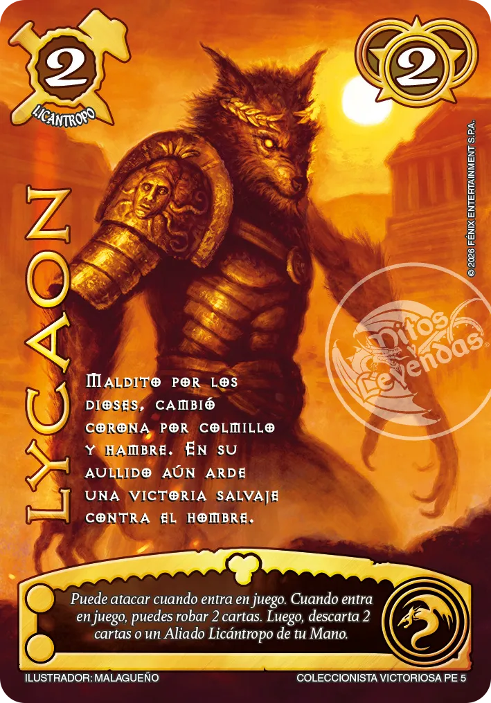 Lycaon — Cartas Victoriosas